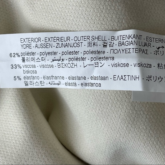 ZARA NWT WOMEN’S POCKET MINI SLEEVELESS DRESS CREAM WHITE EXTRA SMALL - Picture 10 of 11